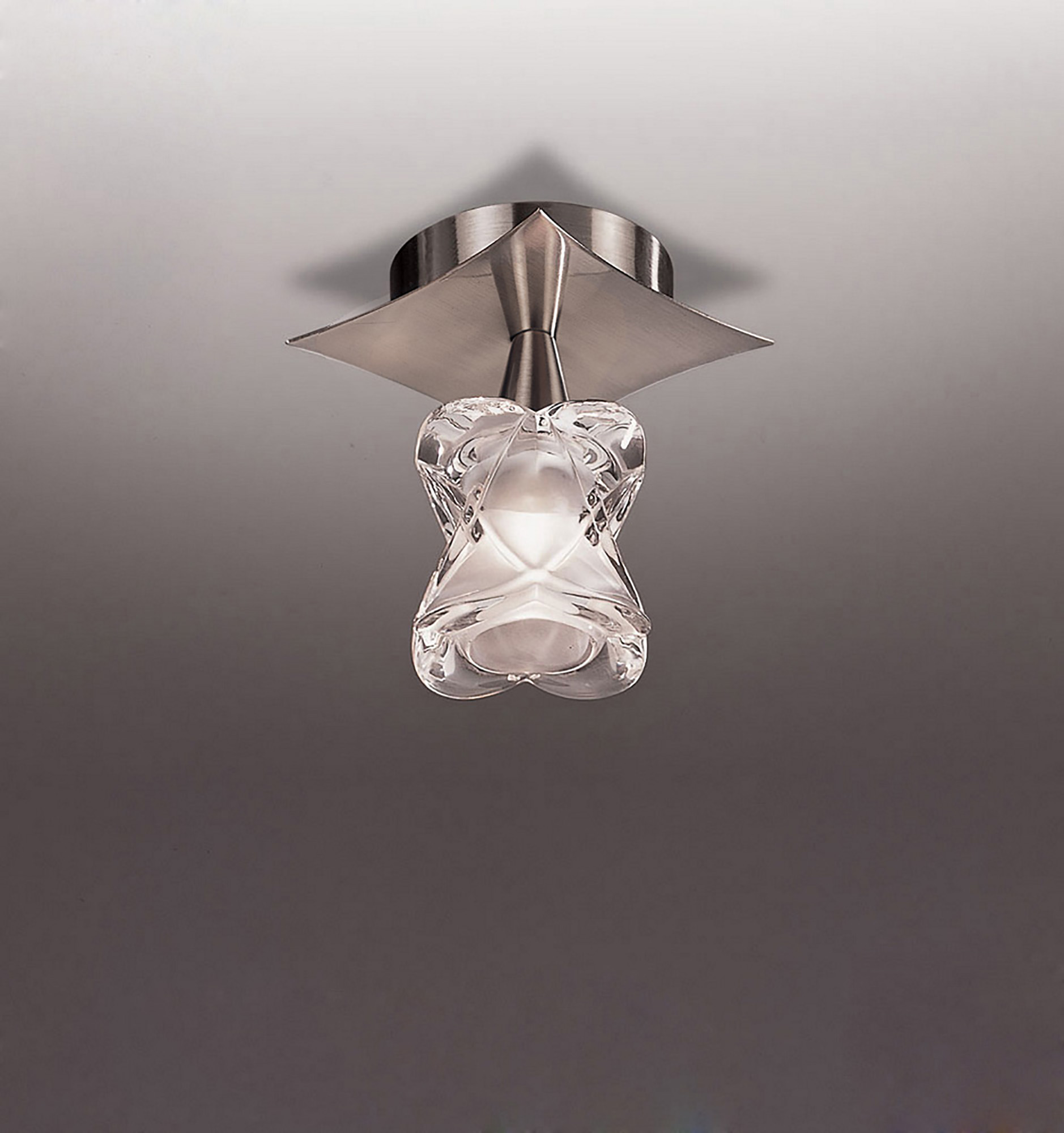 Rosa Satin Nickel Ceiling Lights Mantra Contemporary Ceiling Lights Rosa Satin Nickel Ceiling Lights Mantra Contemporary Ceiling Lights